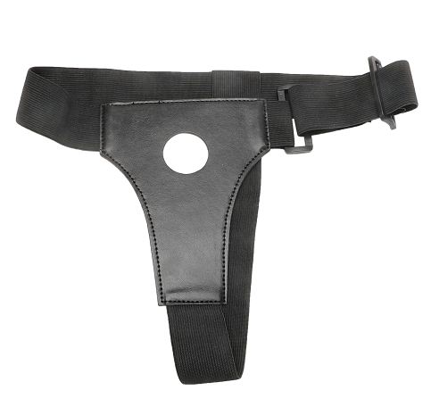 Adjustable Strap On High Quality Belt-Black