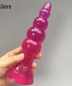 Big Anal Butt Plug Toys Large Silicone Anal Beads Plug