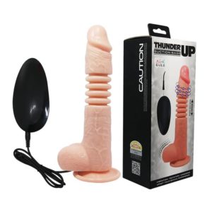 Vibrating Dildo 8.66 Inches Realistic up and down Rotation and Vibration