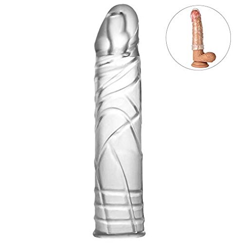 Crystal Soft Penis Extender Enlarger Sleeve for Men | CondomFor men | Sleeve For Men | Ribbed Condom | Cock Extender | Cock Cover In India | India Penis Seeve | Vibration Penis Sleeve | Penis Sleeve For Men | Sex Toys | Adulttoys-india | Vibration Penis Sleeeve