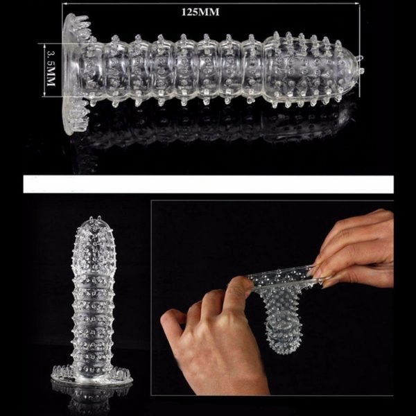 Crystal Penis Condom Male Penis Extension Sleeve | Sex Toys In Assam | Sex Toys In Dispur | Penis Sleeve In India | Penis Sleeve In Assam |enis Sleeve In Dispur | Penis Sleeve For Men | Crystal Penis Sleeve In India