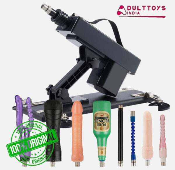 8 Attachment With Automatic Sex Machine Black Men And Women Unisex Sex Tools India