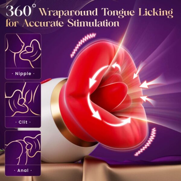 3 IN 1 Big Mouth Tongue Sex Toys For Women - Image 5