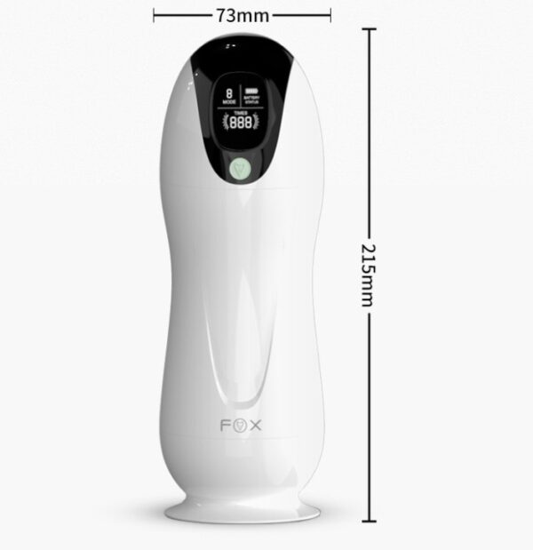 Fox Automatic Blow Job Suction Vibrating Male Masturbator Cup - Image 4