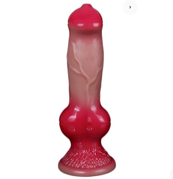 10 Inches Wolf Dog Dildo Knot For Women - Image 2