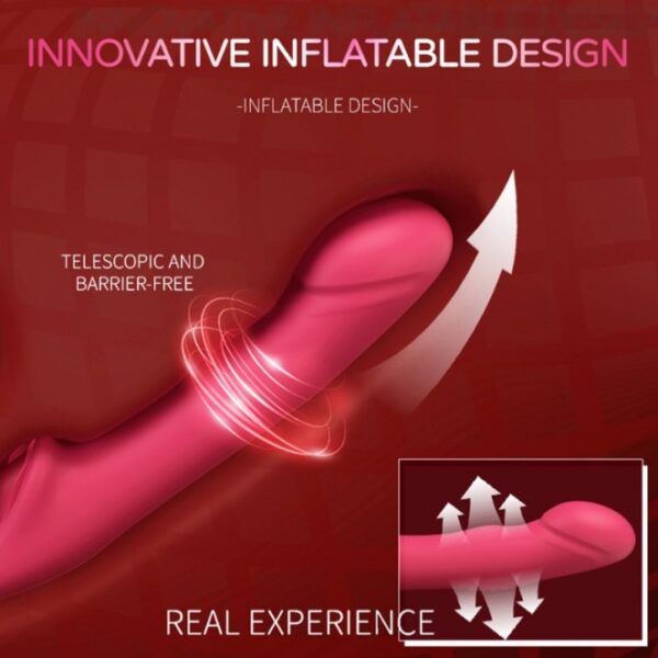 1 in 4 Lesbian Vibrator G-spot and Clitoral and Anal Stimulator with Wireless Remote - Image 5