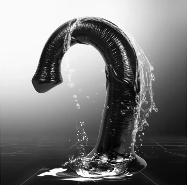 30cm Long Animal Horse Dildo Black - Image 7