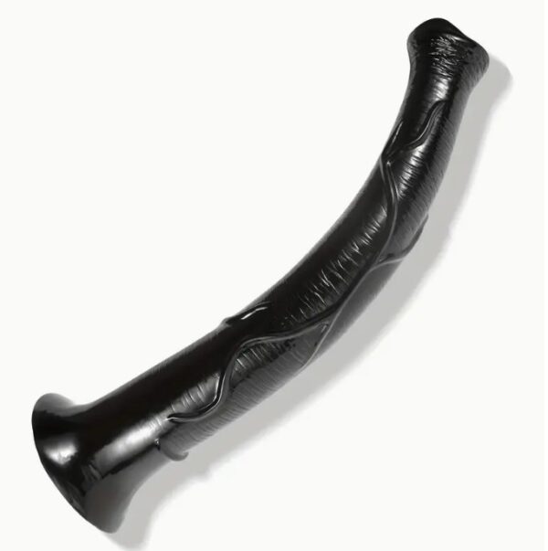 39 cm Black Super Large Realistic Horse Dildo with Strong Suction Cup - Image 6