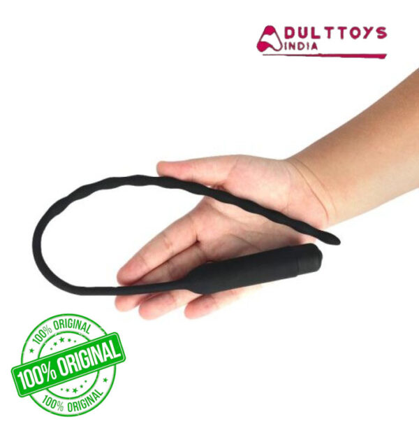 35cm Long 8mm urethral catheter Vibrator For Men