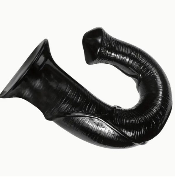 30cm Long Animal Horse Dildo Black - Image 3