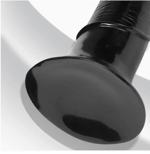 39 cm Black Super Large Realistic Horse Dildo with Strong Suction Cup - Image 4
