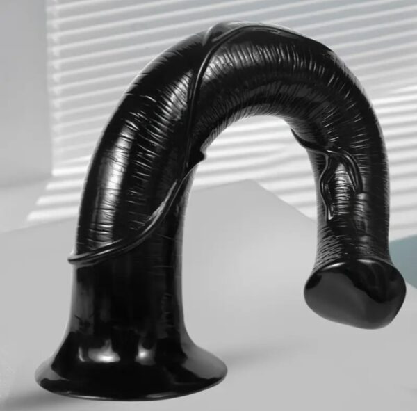 30cm Long Animal Horse Dildo Black - Image 2