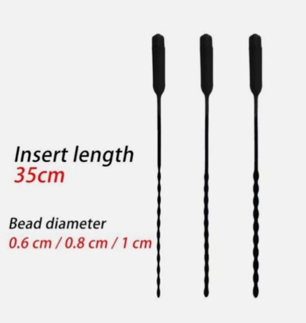 35cm Long 8mm urethral catheter Vibrator For Men - Image 5