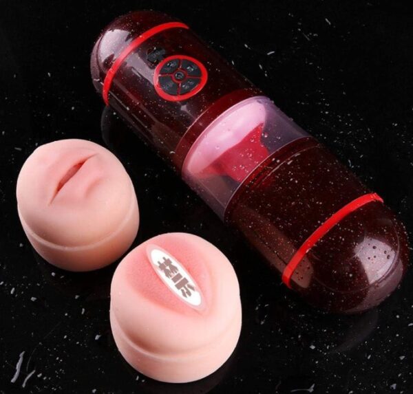 Water Spray Deep Throat Oral Tongue Licking Automatic Sucking Masturbator For Men - Image 7
