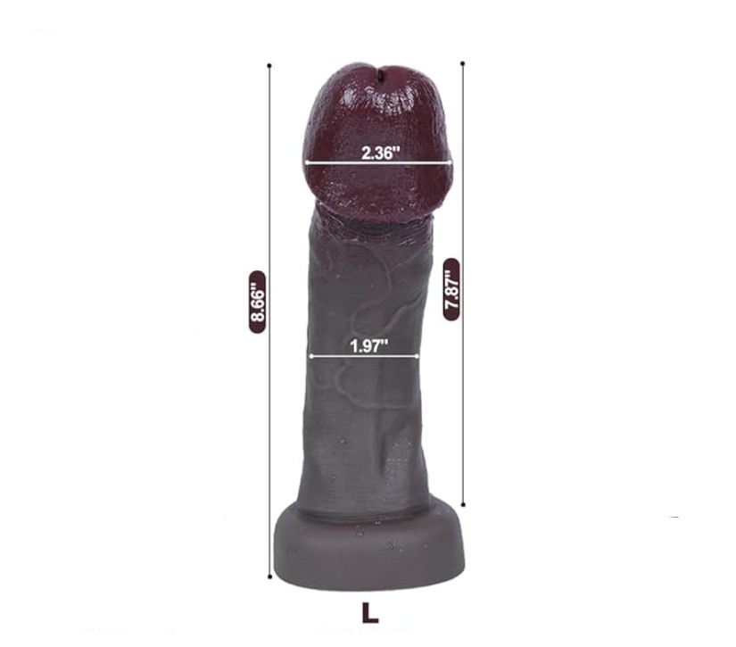 Big Glans Mushroom Head Liquid Silicone Dildos With Strapon Harness Dildos For Couple Sex Toys - Image 6