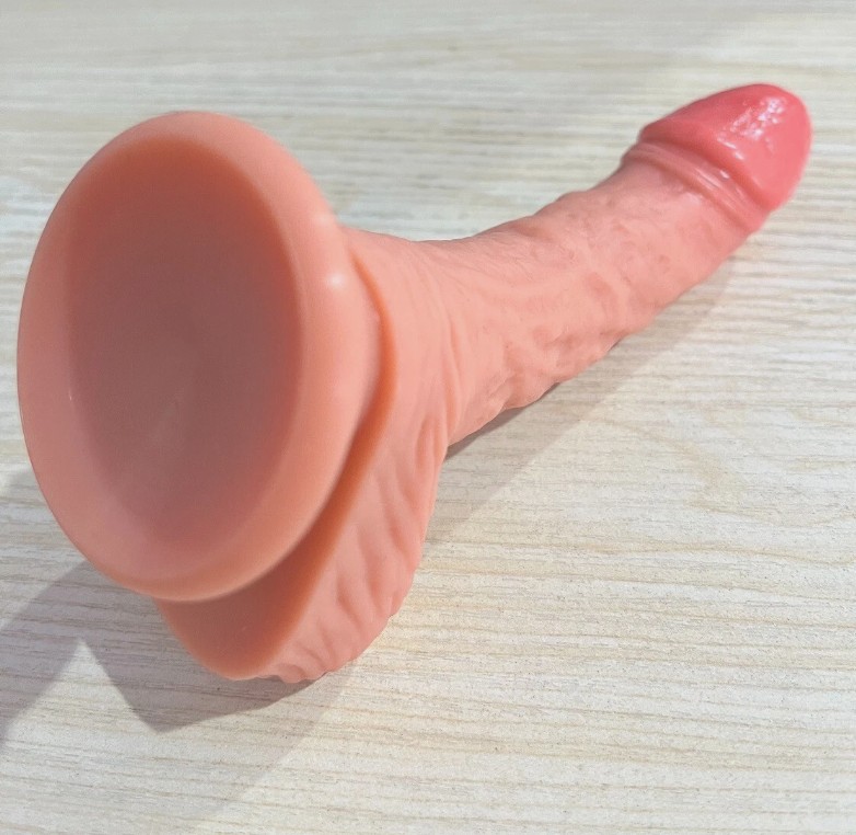 Beginners 6 Inches Small Liquid Silicone Dildo With Strong Suction Cup - Image 8