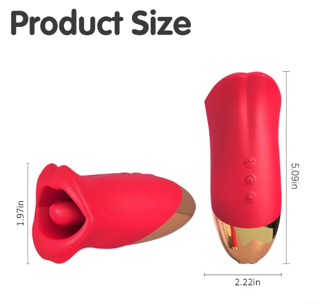 Premium Sex Lip Oral Love Vibrator For Women Sex Toys - Image 3