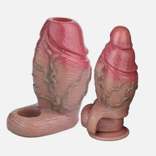 Bigger Harder and More Confident Open Head Big Girthy Penis Extender For Men - Image 6