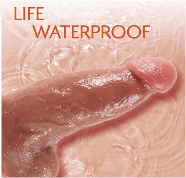 3 inches diameter thick huge realistic thrusting Dildo vibrator India - Image 4