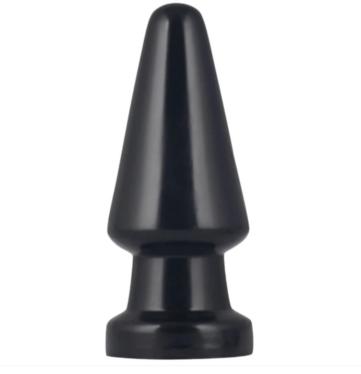 King Size 7 Inches Black Anal Shocker Mega Butt Plug - Image 7