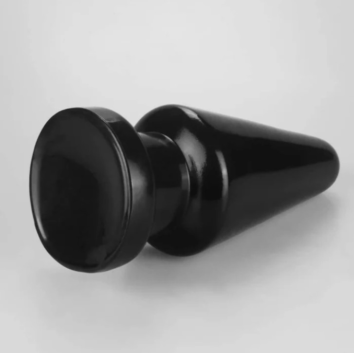 King Size 7 Inches Black Anal Shocker Mega Butt Plug - Image 4