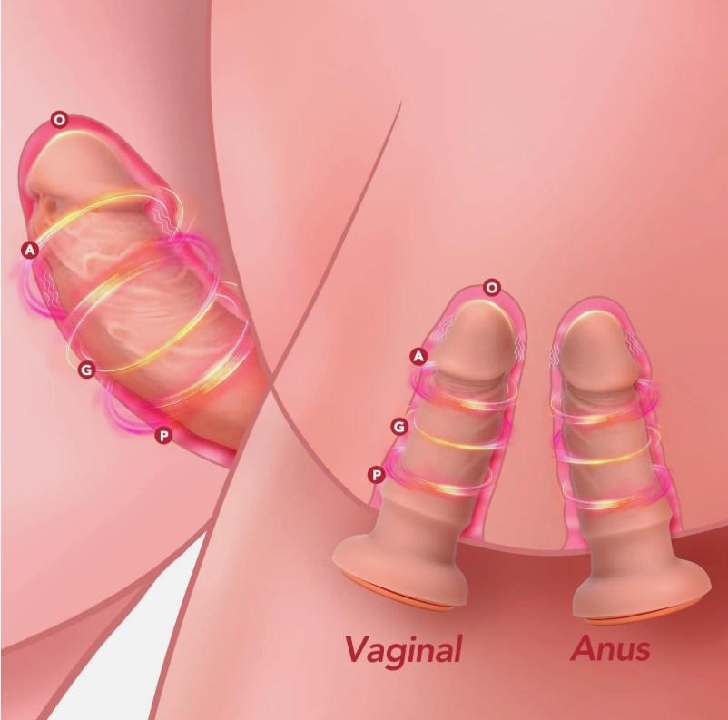 Triple Dildos Harness Strap-On Set Night Game For Homosexuals - Image 4